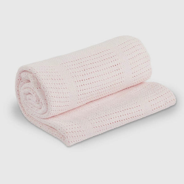 Cellular Blanket - Pink