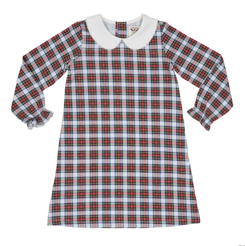 Presley Kait Christmas Plaid Dress