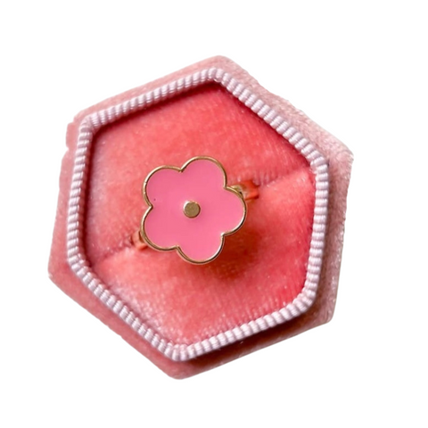 Fidget Spinner Ring - Flower Child