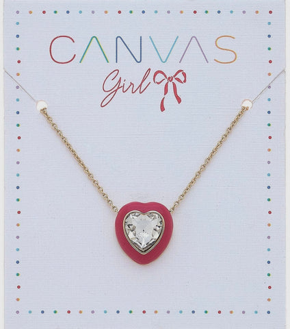 Zoey Heart Delicate Children's Necklace