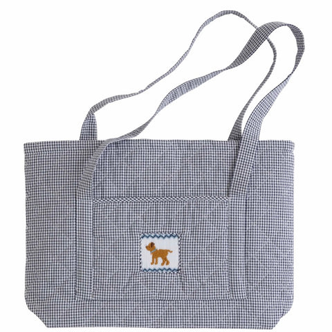 Quilted Luggage Tote - Boy Lab