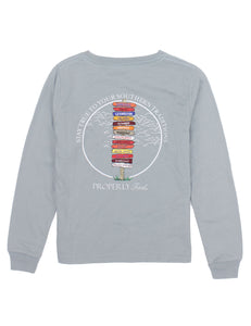L/S Stay True - Chrome Grey