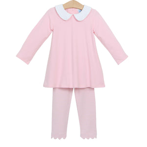 Claire Pant Set - Light Pink