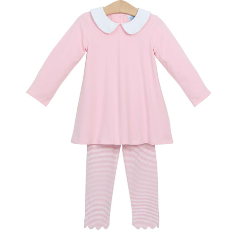 Claire Pant Set - Light Pink