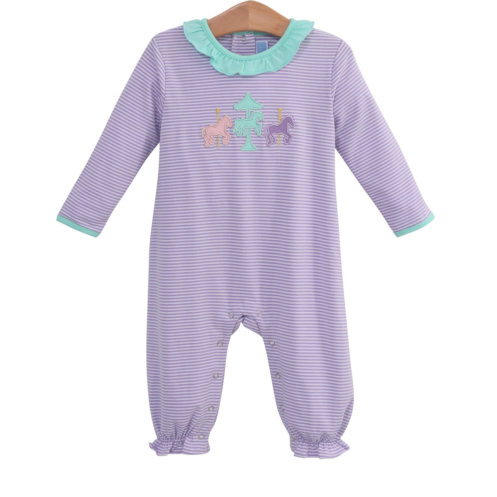 Carousel Applique Romper