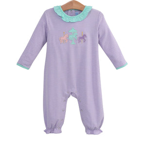 Carousel Applique Romper