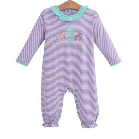 Carousel Applique Romper