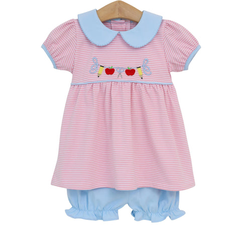 Back To School Bloomer Set