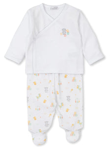 Sweet Welcome Footed Pant Set