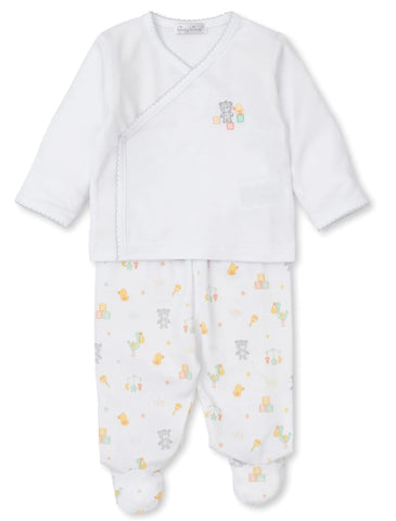 Sweet Welcome Footed Pant Set