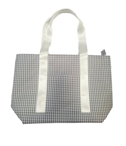 Classic Tote - Gingham Grey