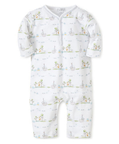 Blue Noah's Print Playsuit