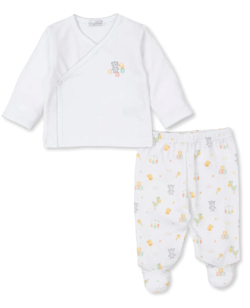 Sweet Welcome Footed Pant Set