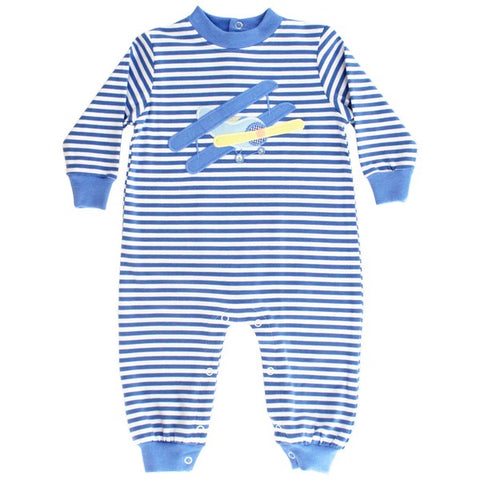 Biplane Knit Romper