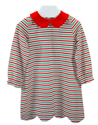 Candy Cane Stripe Dress