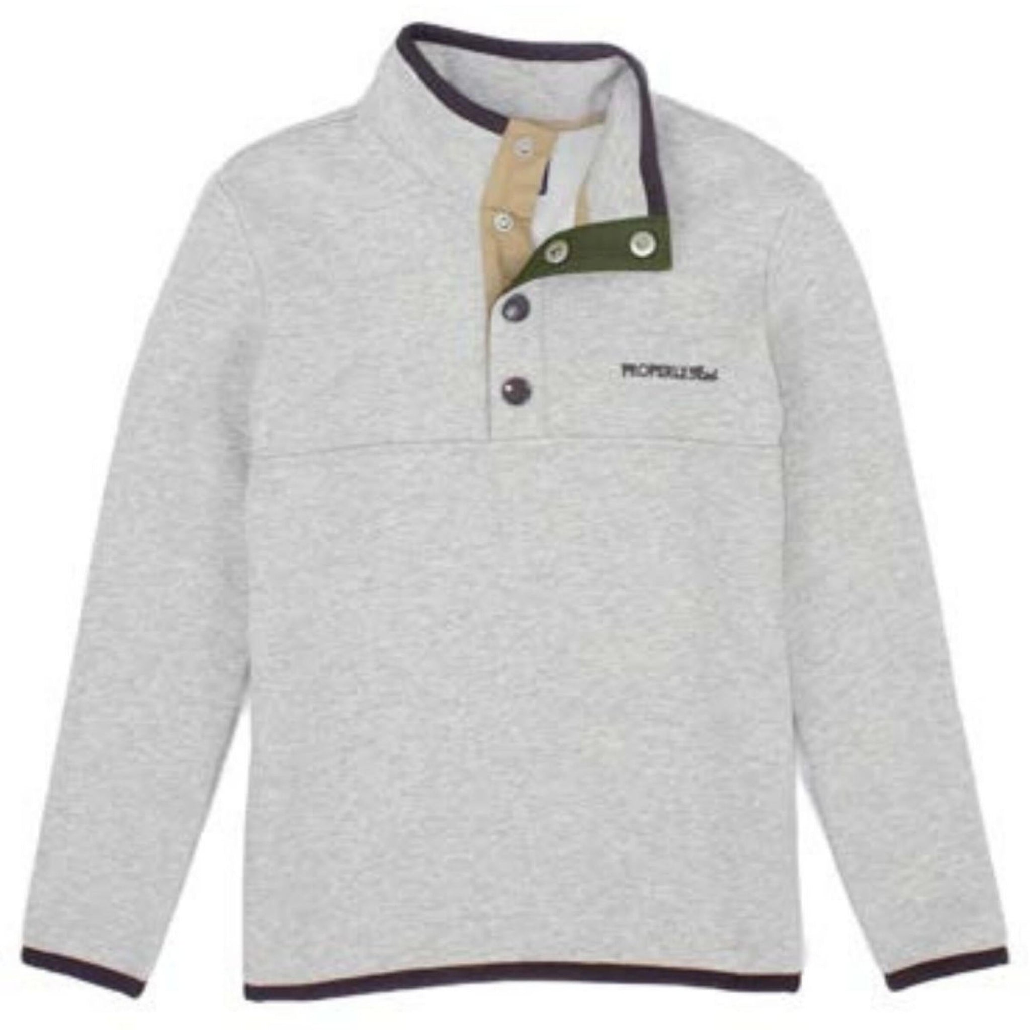 Carter Pullover Heather Grey