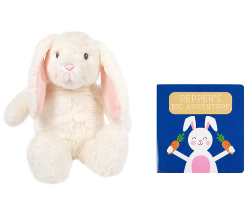 Bunny Toy and Book Gift Set