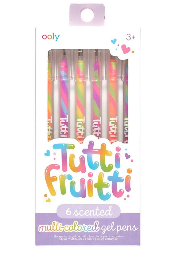 Tutti Fruitti Scented Multi-Colored Gel Pens