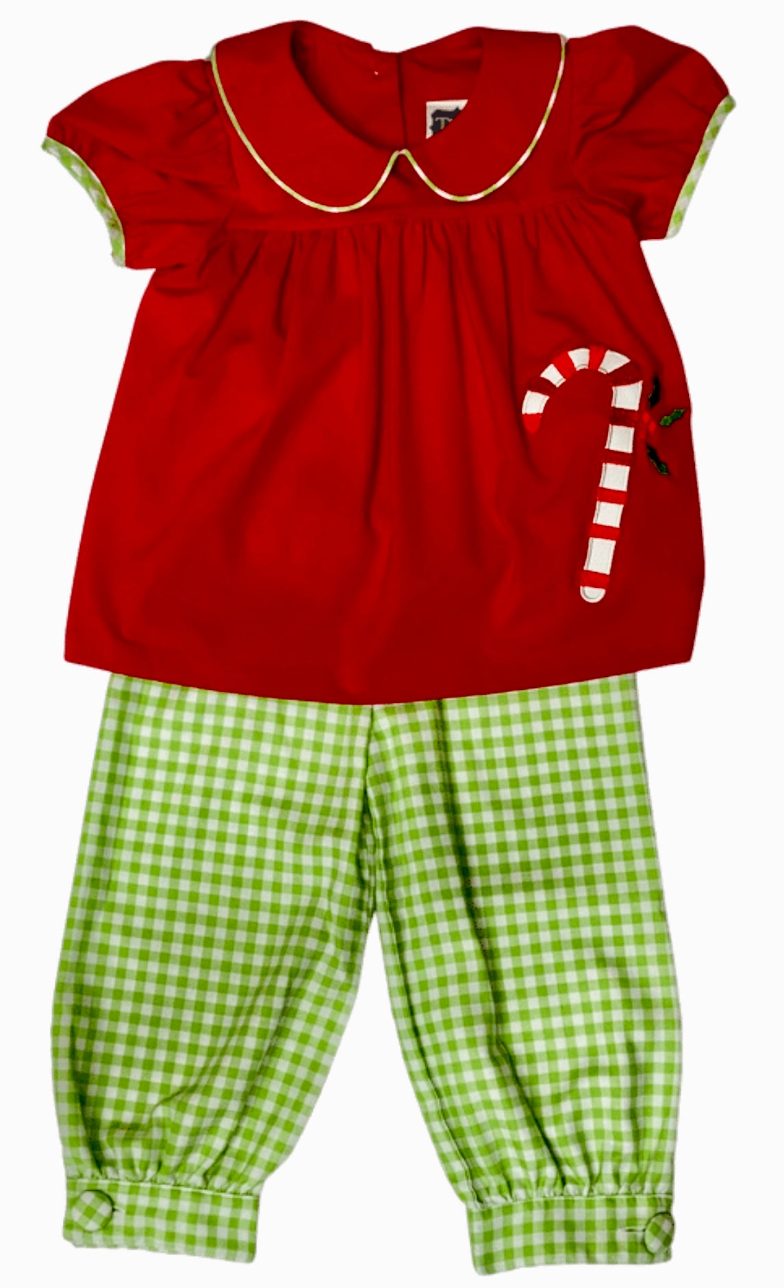 Candy Cane Pant Set 2T
