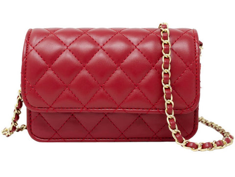 Classic Quilted Bag Red